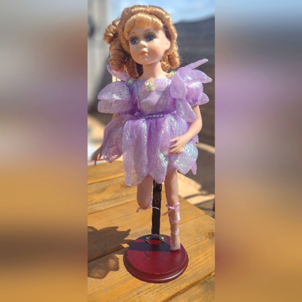 Vintage Ballerina Porcelain Doll